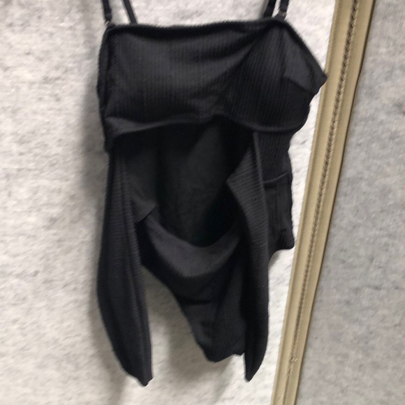 Black One-Piece Swimsuit NWT - Picture 4 of 5